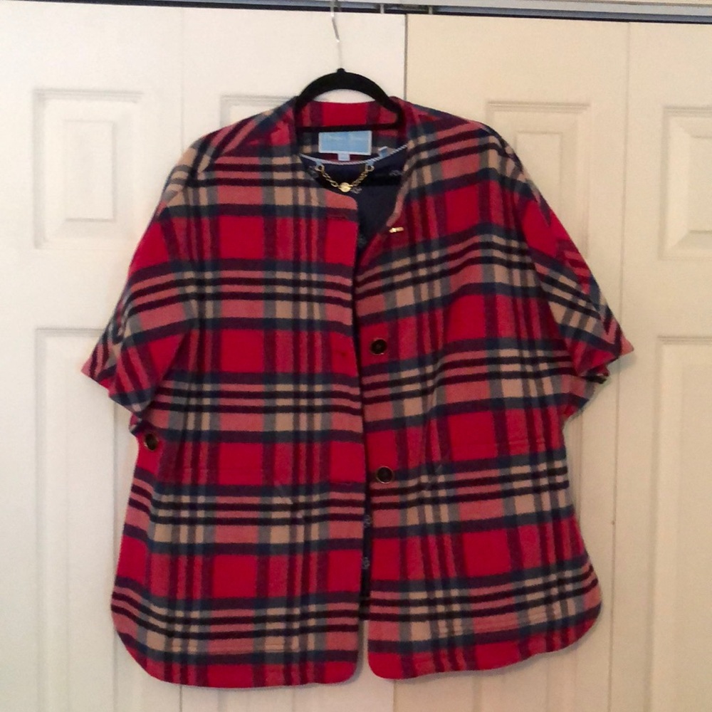 Draper James Wool Cap/ Poncho